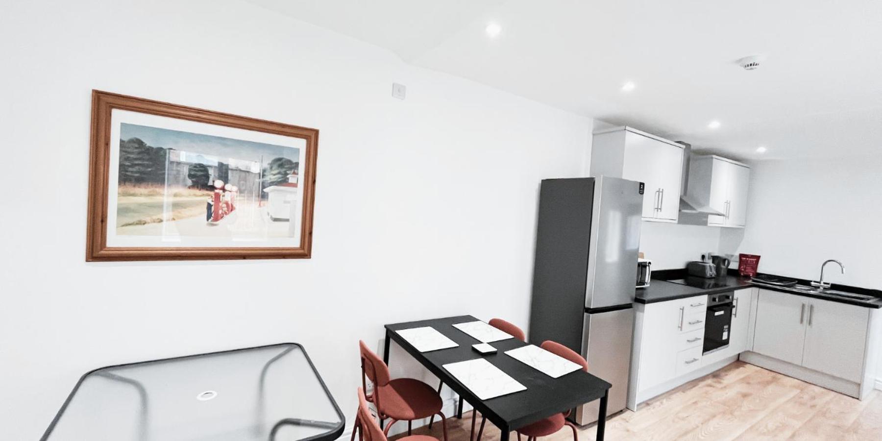 Double Room In Modern House Near Nottingham Buitenkant foto